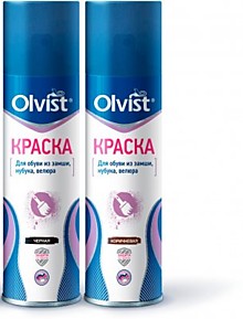 Краска-Аэрозоль д/замши Olvist